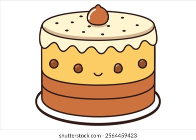 cake vector,  icon vector illustration, cake silhouette of a cake isolated on a white background, eps, png,   vector,