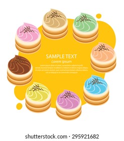 Cake vector illustration