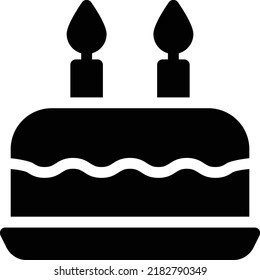 ilustración del vector pastel en un fondo transparente. Símbolos de calidad superior. Iconos vectoriales de glifos para diseño de conceptos y gráficos. 
