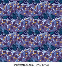 Cake, vector illustration, pattern