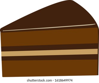 Cake vector illustration . Sweets, desserts