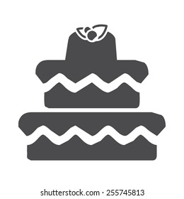 Cake vector image to be used in web applications, mobile applications and print media.