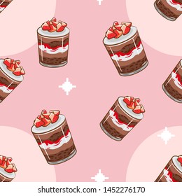 cake vector pattern graphic design