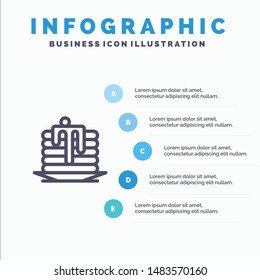 Cake, Wedding, Wedding Cake, Canada Line icon with 5 steps presentation infographics Background