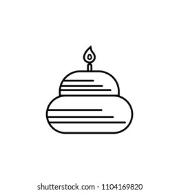 Cake,Dessert vector icon