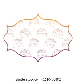 cakes with candles design