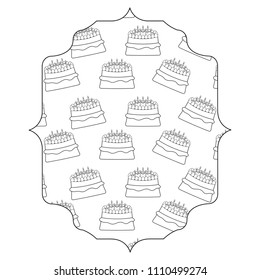 cakes with candles design