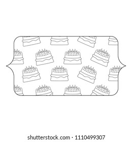 cakes with candles design