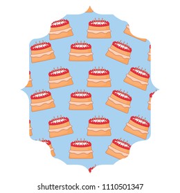 cakes with candles design