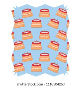 cakes with candles design