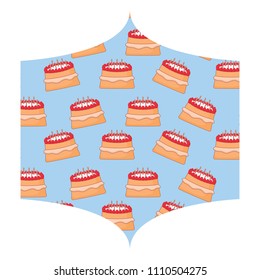 cakes with candles design