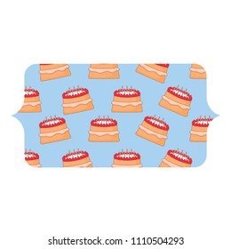 cakes with candles design