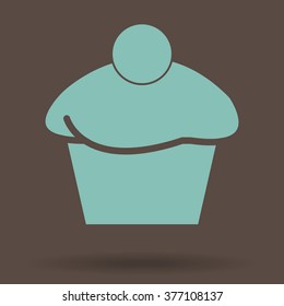 cakes icons vector illustration