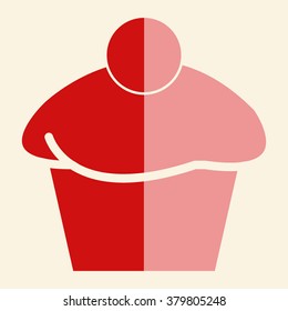 cakes icons vector illustration