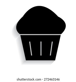 cakes icons vector illustration  with shadow