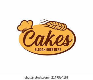 Cakes premium quality design logo, cakes logo, cakes vector, cakes lettering logo