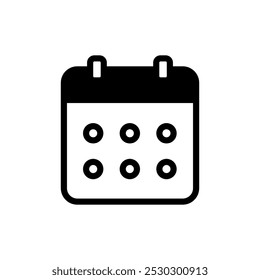 Cal-pictogram op transparante achtergrond