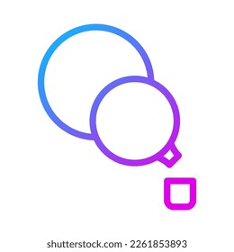 icono de calabash gradiente estilo púrpura chino ilustración de año nuevo vector perfecto. Signo de icono de la colección moderna para la web. El diseño es perfecto.