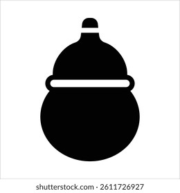 Calabash Icon in Solid Style
