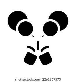 calabash icon solid style chinese new year illustration vector perfect. Icon sign from modern collection for web. Nice design perfect.