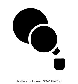 calabash Symbol solide Stil chinesischen neuen Jahr Illustration Vektorgrafik perfekt. Symbol aus der modernen Kollektion für Web. Schönes Design perfekt.