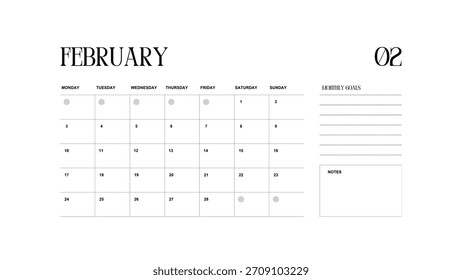 Calander 12 mês 2026 eps vetor design