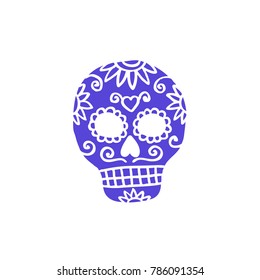 calavera doodle icon