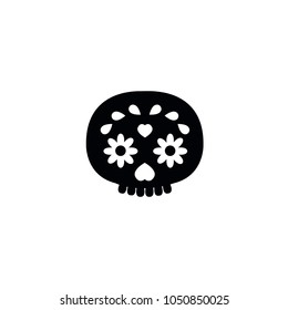 calavera vector icon