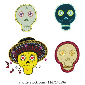 Calaveras-Mexican celebration of the Day of the Dead