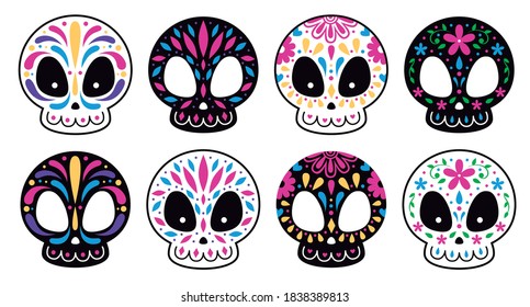 CALAVERITA MEXICANA_MEXICAN SKULL, BLACK AND WHITE