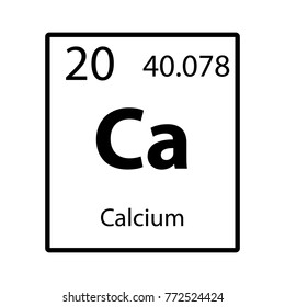 303 Ca_calcium_periodic_table Images, Stock Photos & Vectors | Shutterstock