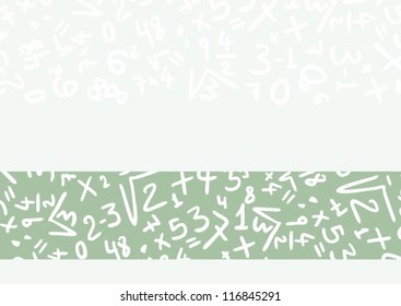 Calculate art background design