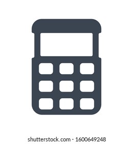 Calculate, calculator icon, Vector graphics