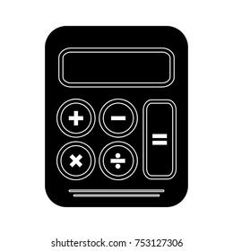 calculate flat icon