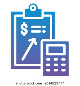 Calculate Icon Element For Design