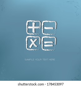 Calculate symbol,vector