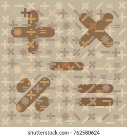 calculate vector background