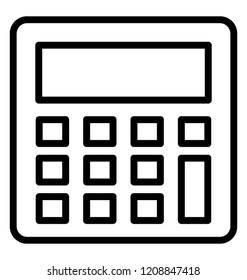 Calculating device called calculator