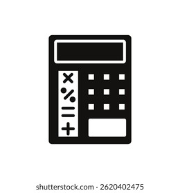 calculating icon collection .design style with background