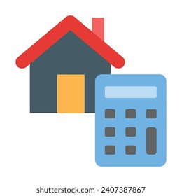 Calculating Vector Flat Icon For Personal And Commercial Use.
