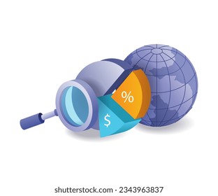 Calculating world population with a graph chart