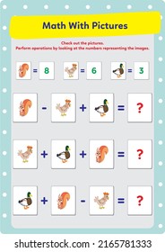Calculation exercises and brain training for kids