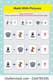 Ejercicios de cálculo y entrenamiento cerebral para niños