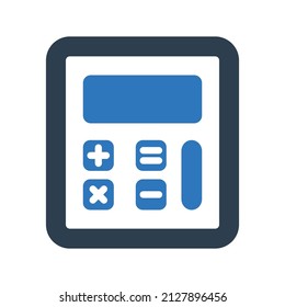 Calculation finance icon.math (vector illustration)