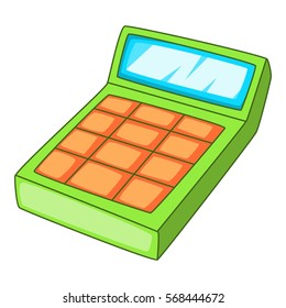 Calculation icon. Cartoon illustration of calculation vector icon for web