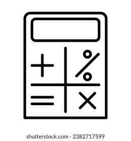 Calculation icon design for personal commercial use