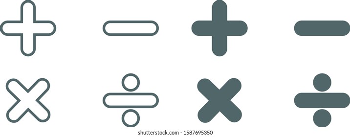 Calculation icon. Calculation symbol. Vector illustration