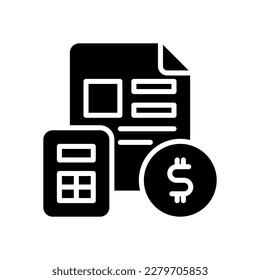 calculation icon for your website design, logo, app, UI.