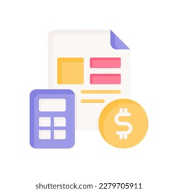 calculation icon for your website design, logo, app, UI.