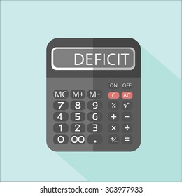 The calculation of losses on the edge of bankruptcy